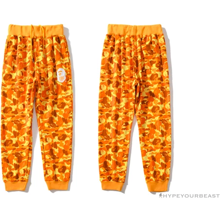 BAPE X PUBG Joint PUBG PUBG Eating Chicken Orange Camouflage Pants