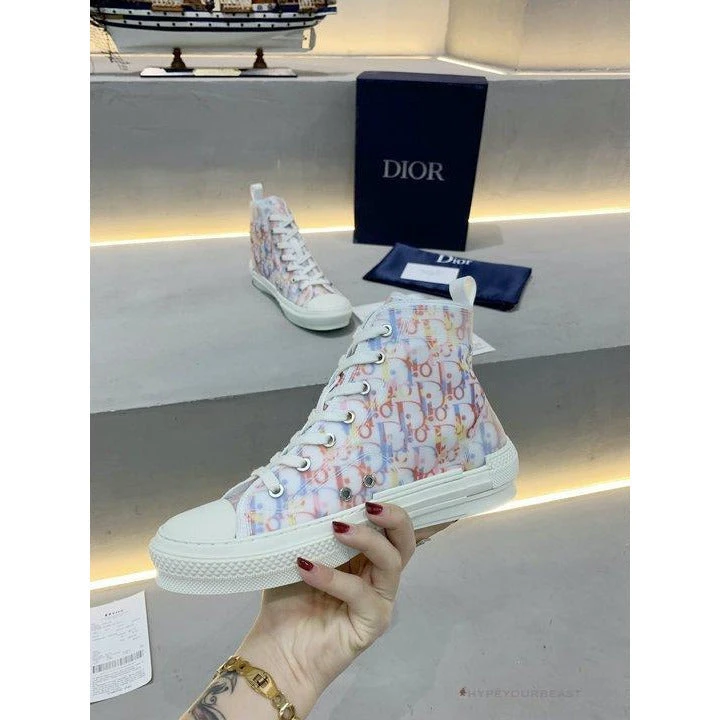 D*or b23 high top multicolor oblique