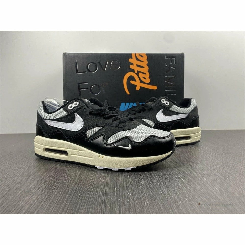 Nike Air Max 1 X Patta Black Mens