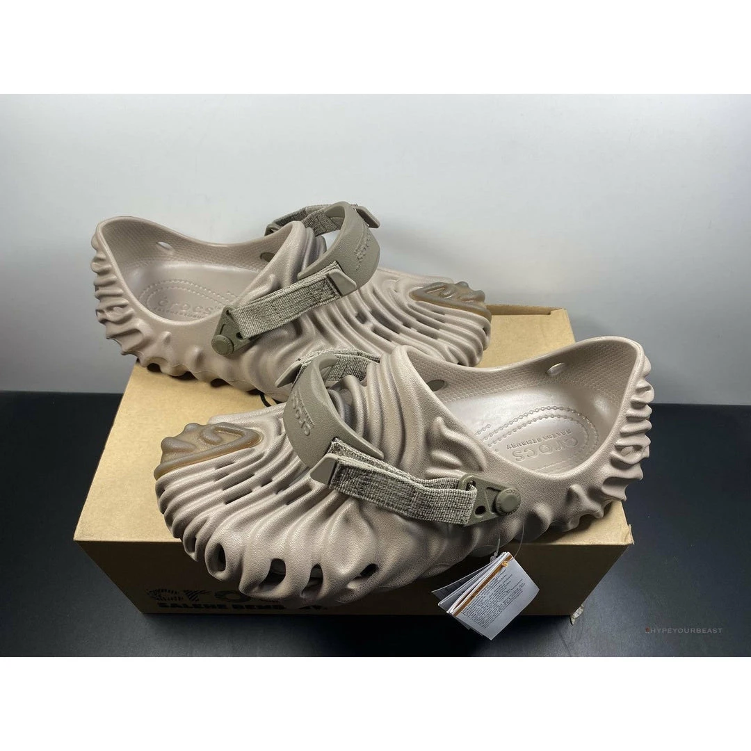 Cr*0*s pollex clog by salehe bembury menemsha brown slides