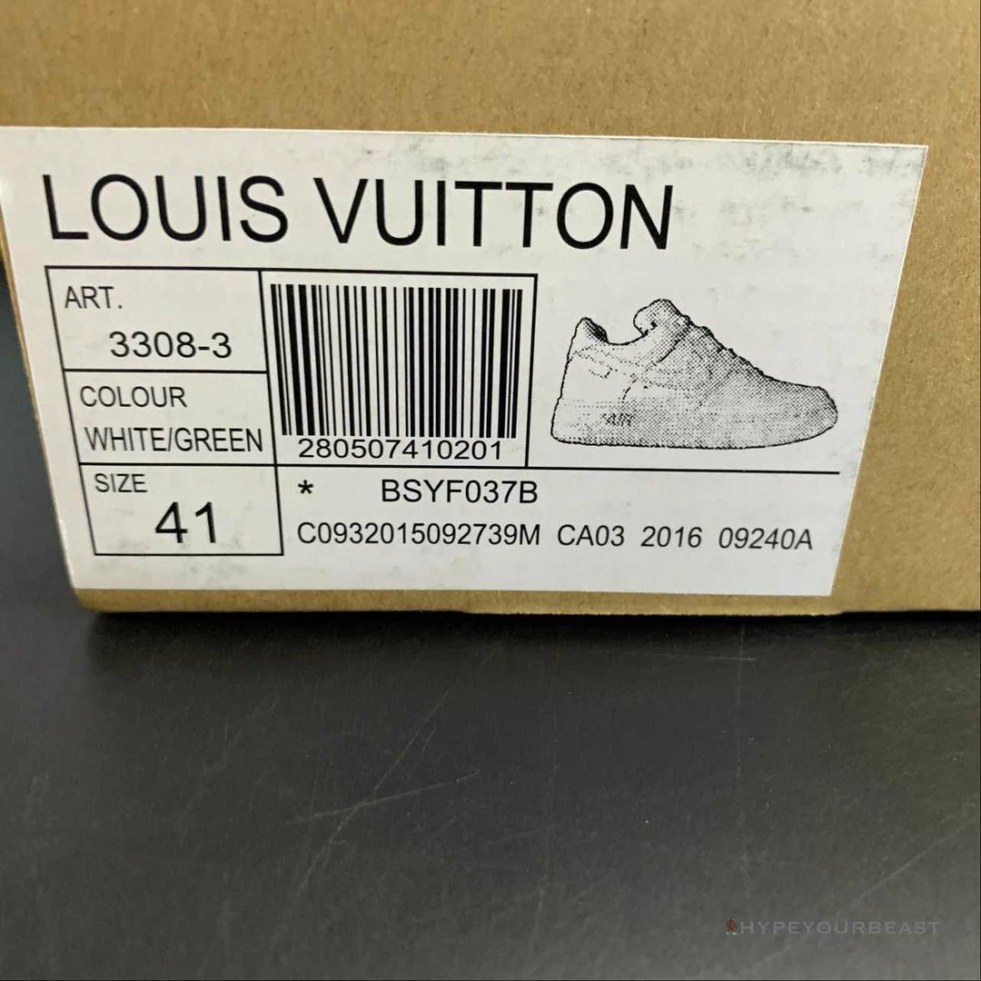 Nike Air Force 1 Low ‘LV Monogram Green Off-White’