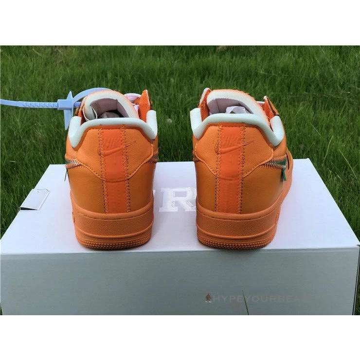 Off White X Nike Air Force 1 Low “Orange”