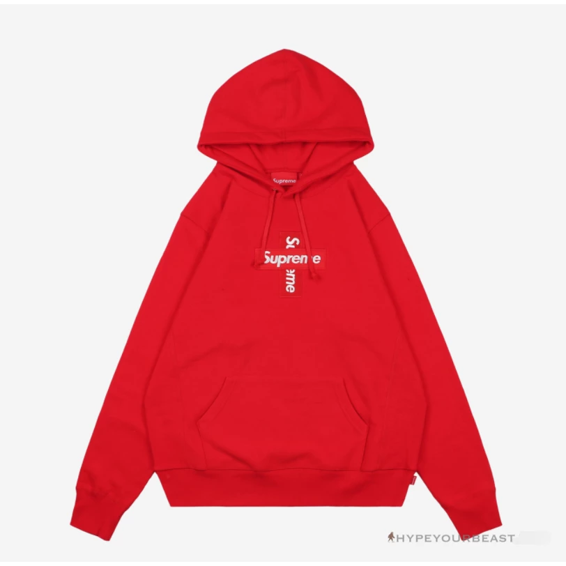 hypeyourbeast S*p*e cross box logo hoodie hoodies & jackets