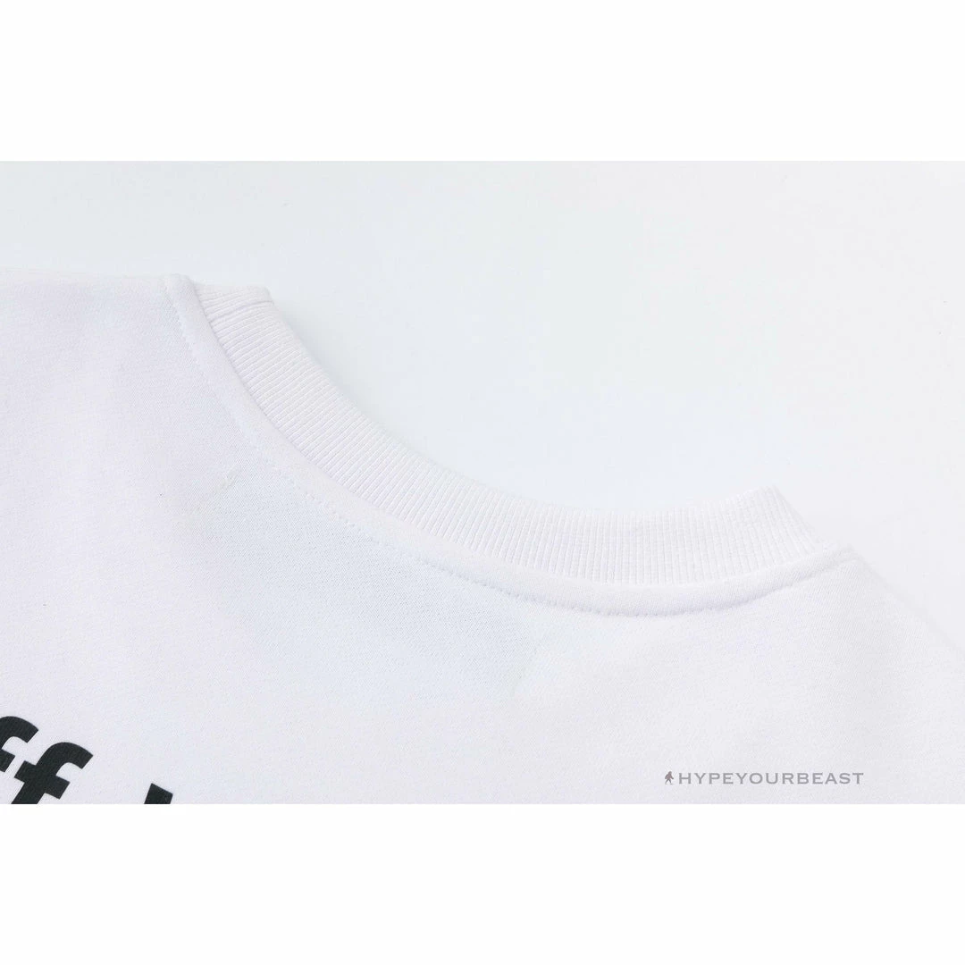 HypeYourBeast Off-White X Nike Shirt Teddy White Shirts