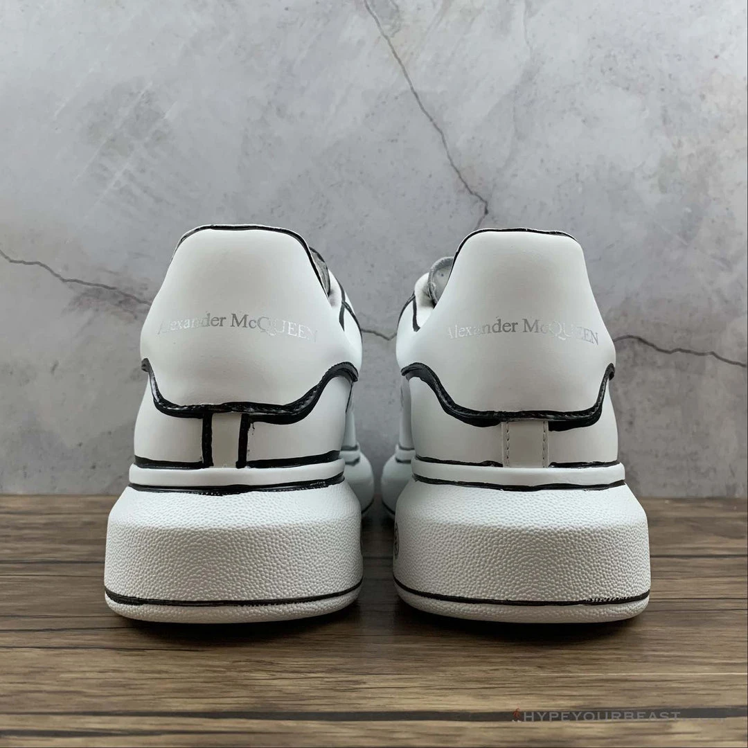 HypeYourBeast Alexander McQueen White / Black Outline