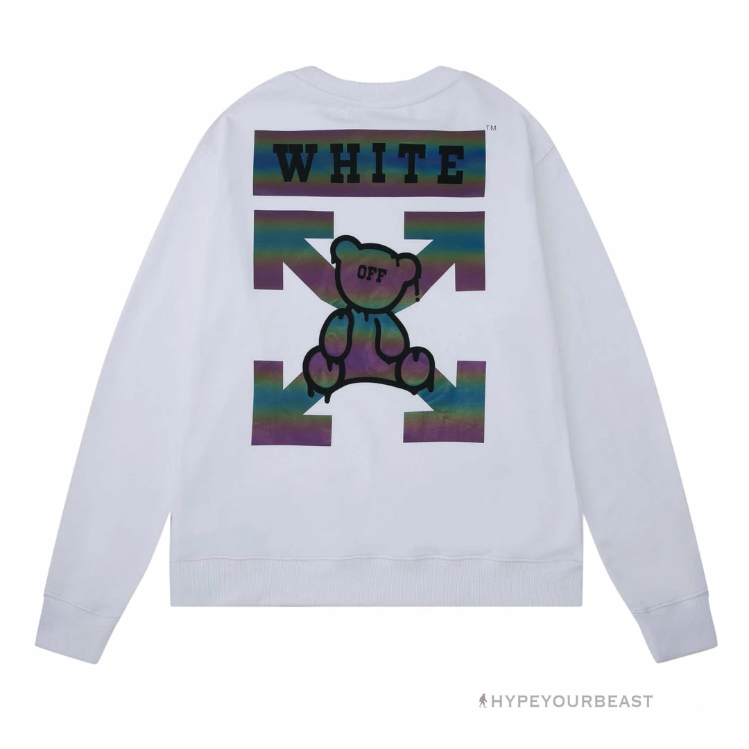 HypeYourBeast Off White Shirt Bear – White