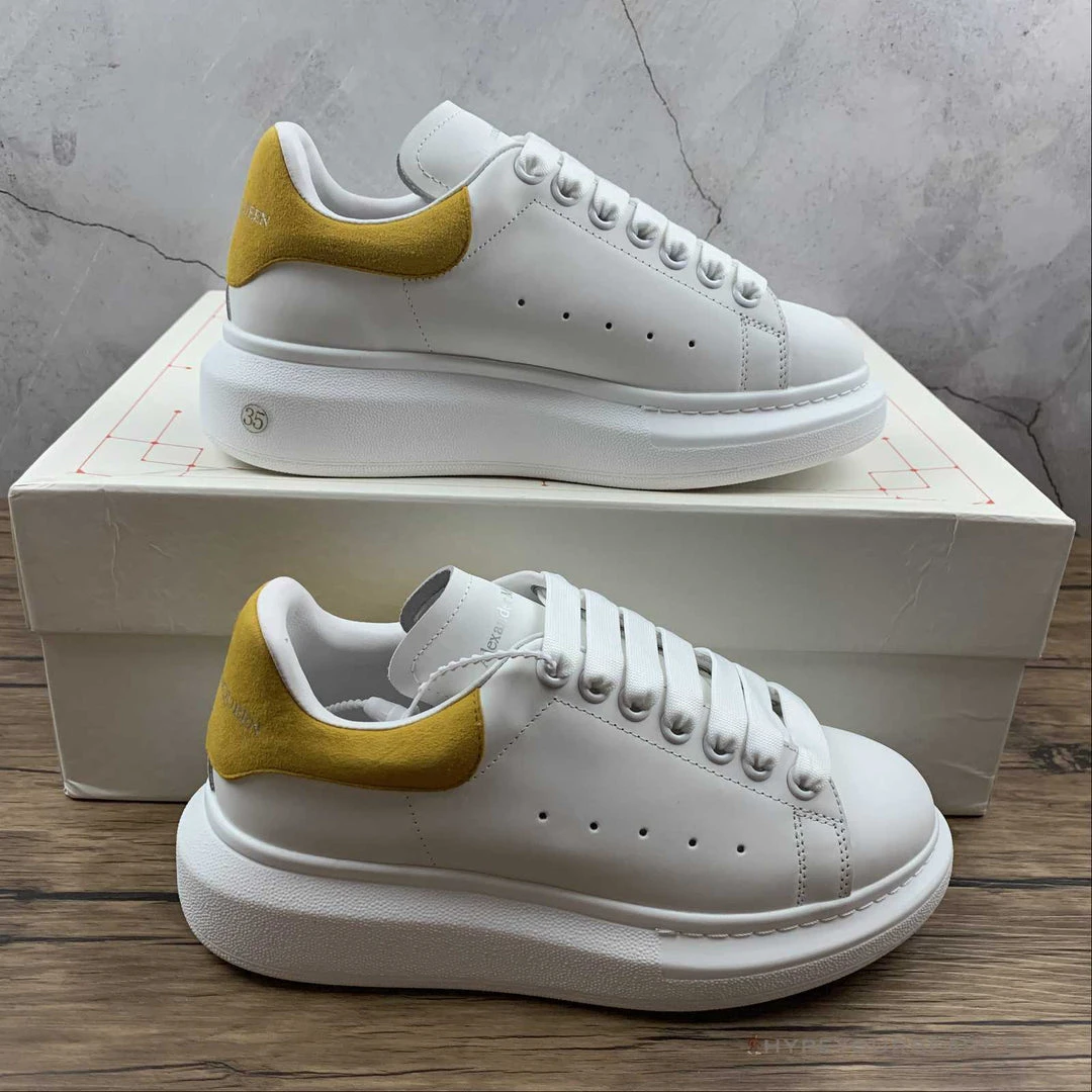 HypeYourBeast Alexander McQueen White / Yellow A. Mcqueen