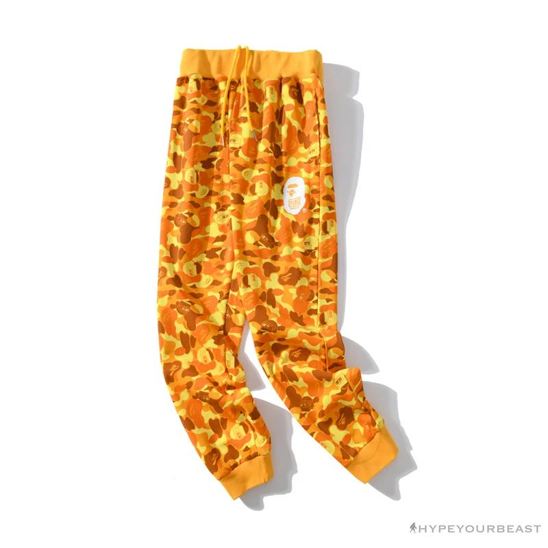 BAPE X PUBG Joint PUBG PUBG Eating Chicken Orange Camouflage Pants