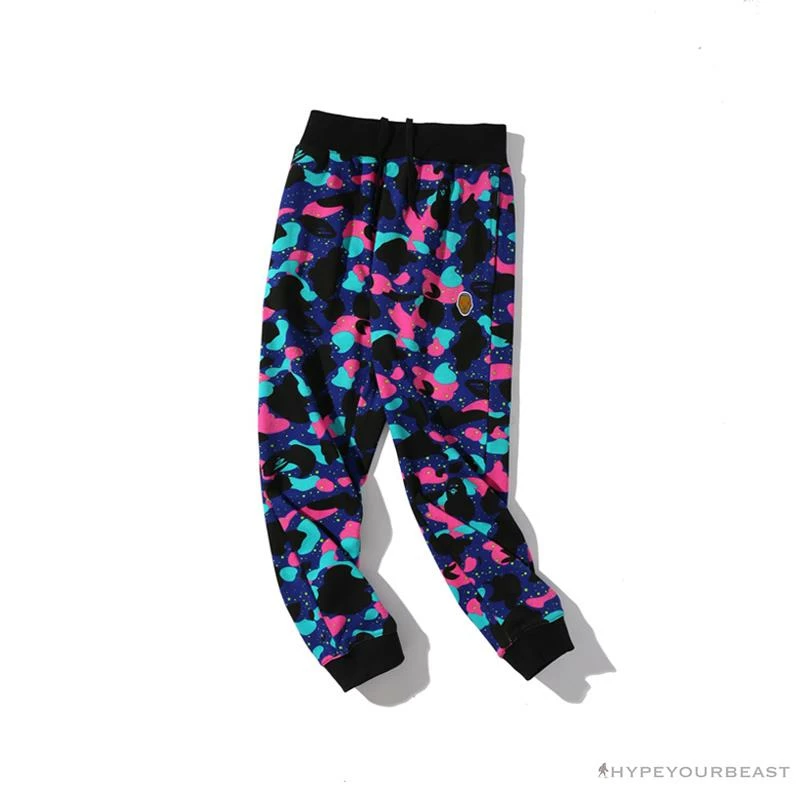 BAPE X KID CUDI Camouflage Pants Clothes
