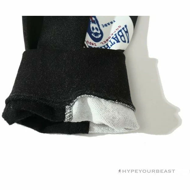 BAPE Badge LOGO Sticker Style Stitching Pants