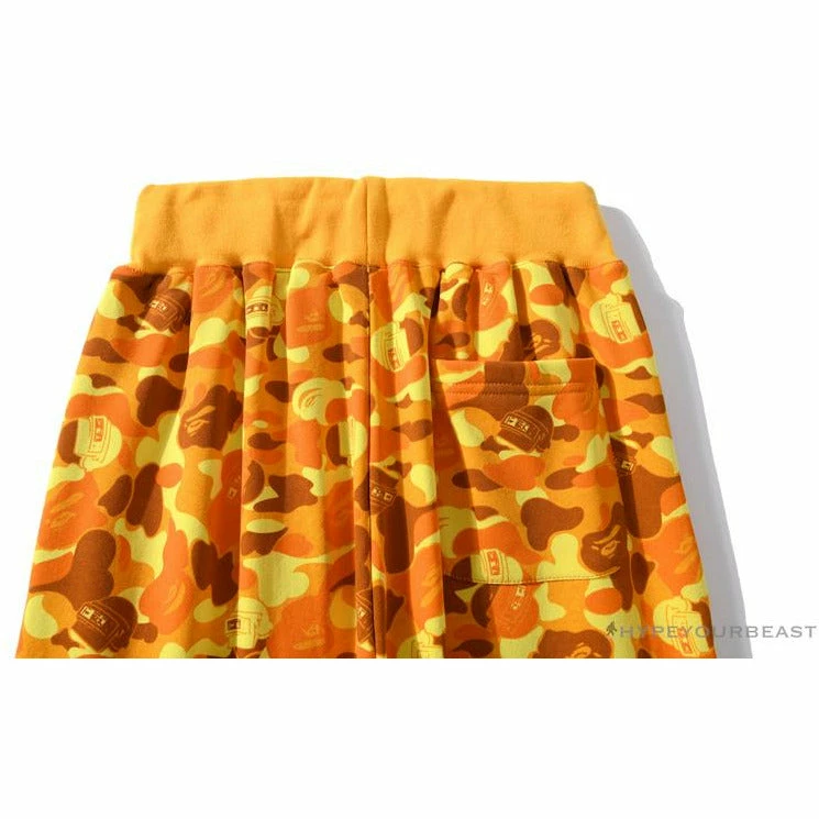 BAPE X PUBG Joint PUBG PUBG Eating Chicken Orange Camouflage Pants