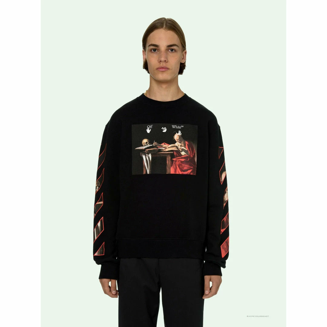 HypeYourBeast Off White Shirt Black Human Shirts