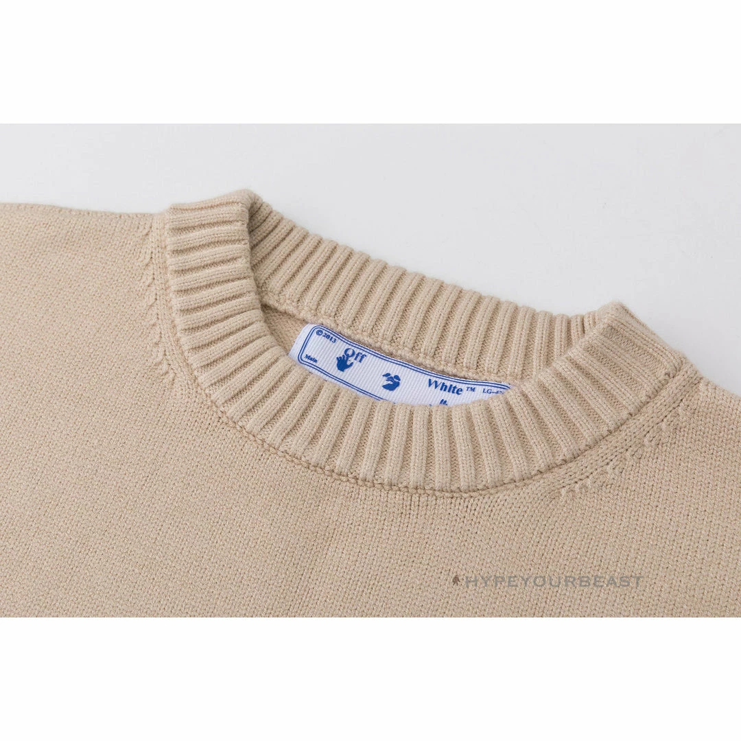 HypeYourBeast Off-White Shirt – Khaki & Green