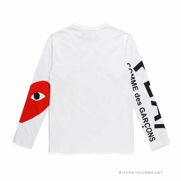 HypeYourBeast CDG PLAY Shirt 2205 White
