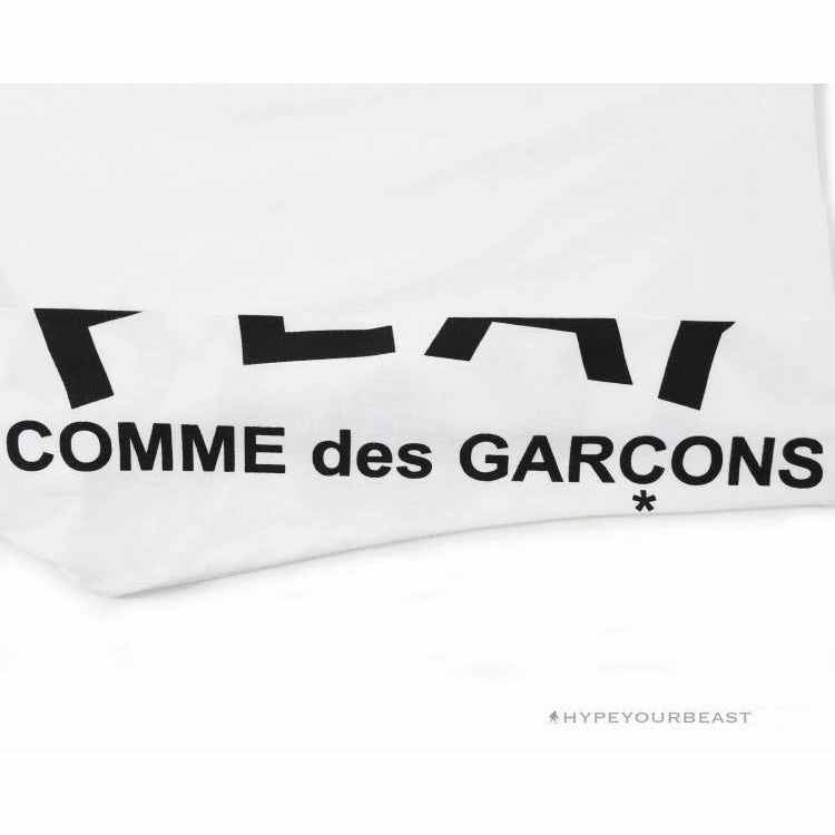 HypeYourBeast CDG PLAY Shirt 2205 White