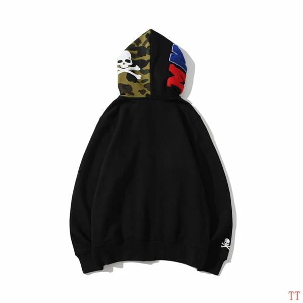 Bape Camo Hoodie Skeleton Cross Camo Clothes
