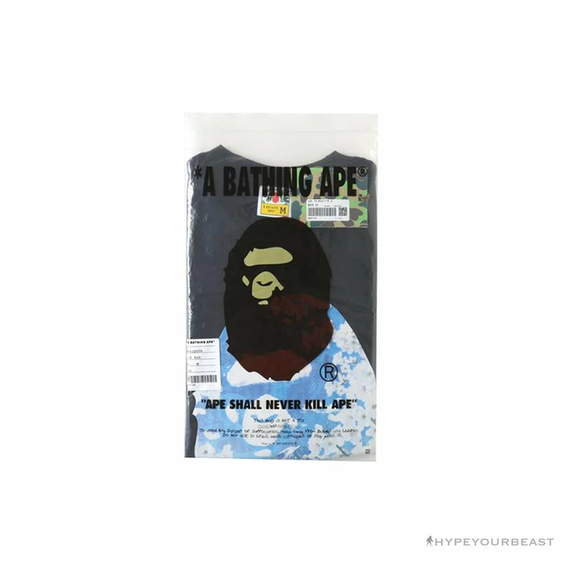 BAPE Japan Limited Edition Mt. Fuji Sakura Tee Shirt ‘BLACK’