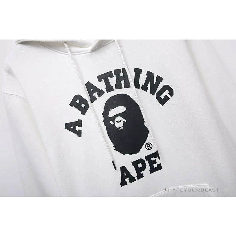 Clothes BAPE X Bathing Ape Head Hoodie ‘WHITE’