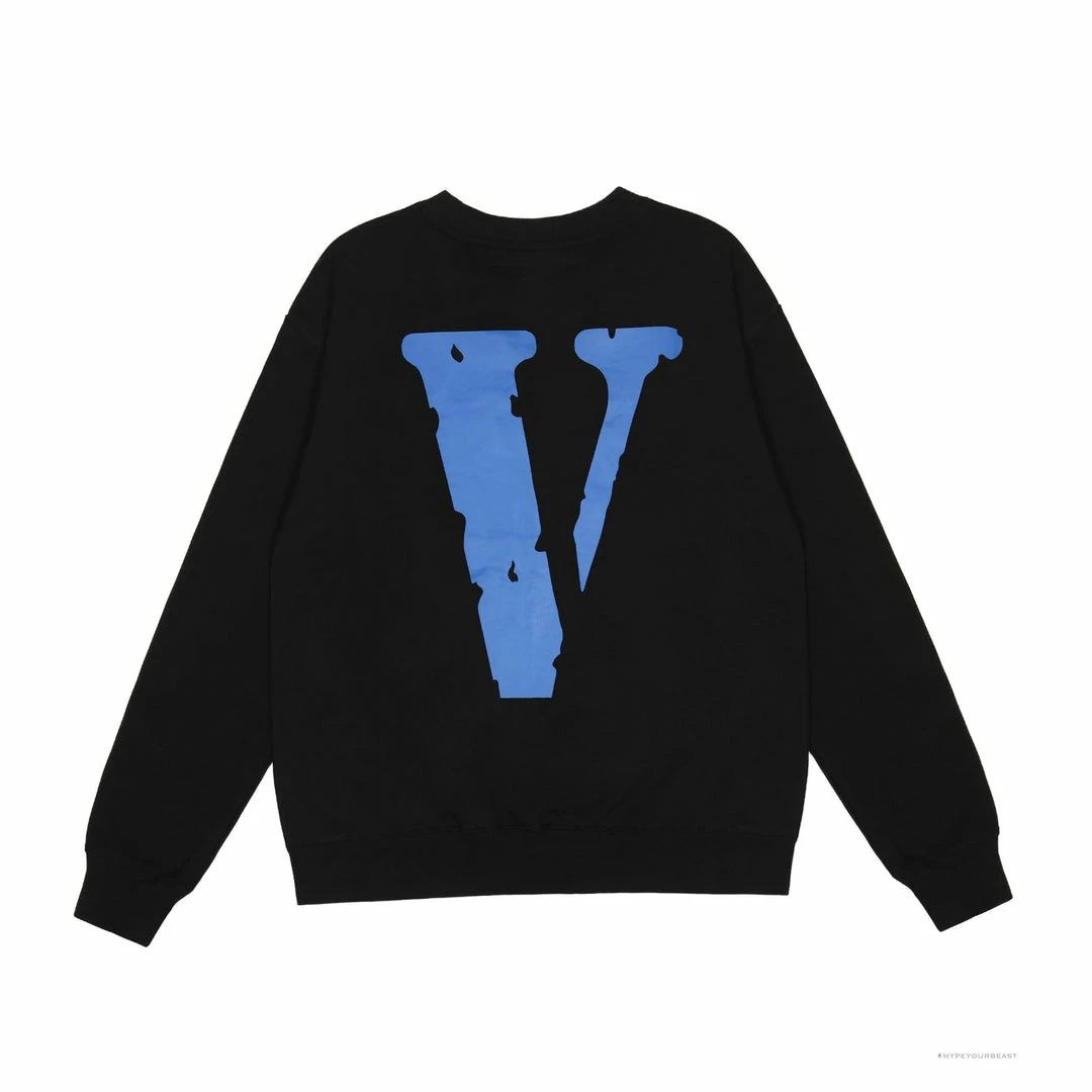 HypeYourBeast Shirts Vlone Blue Shirt – Black